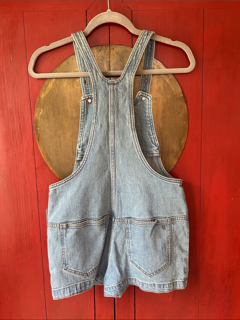 PIlcro Anthropologie Denim Romper, Overalls, ZIp Front, Size XXS, New w/Tags - Picture 4 of 6